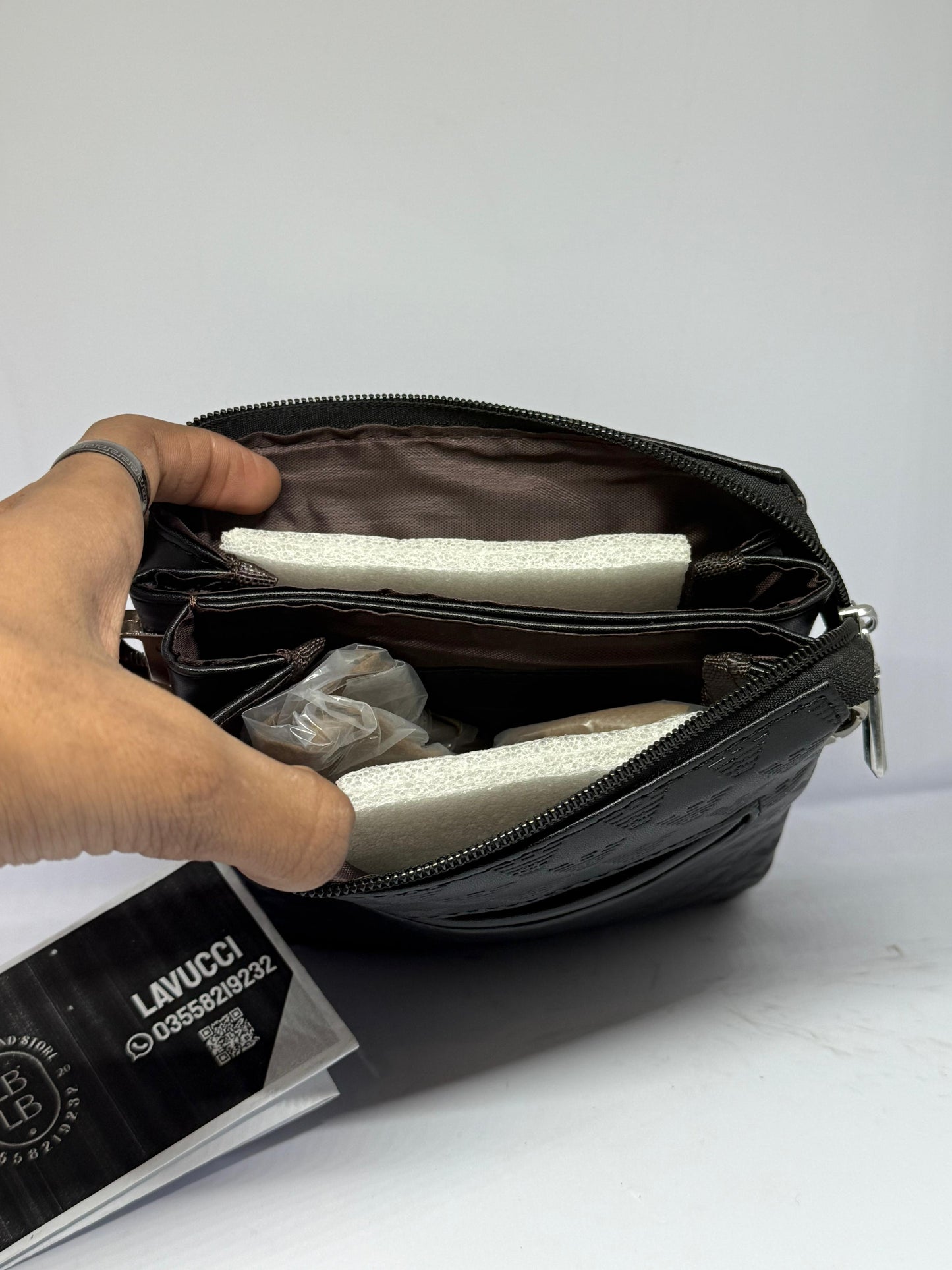 Armani side bag