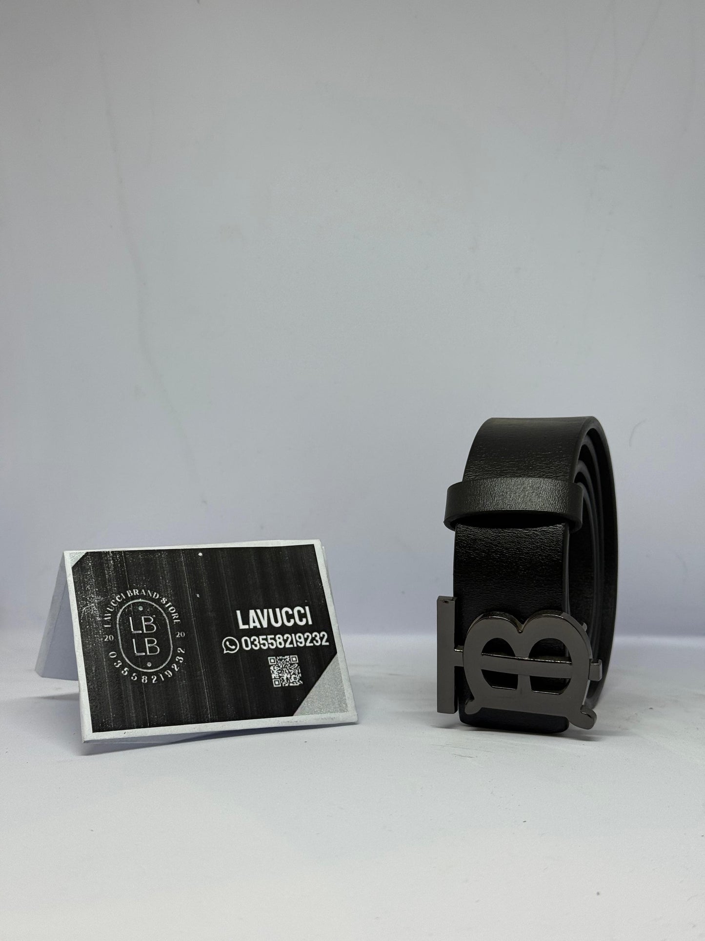 Burberry black belt B2