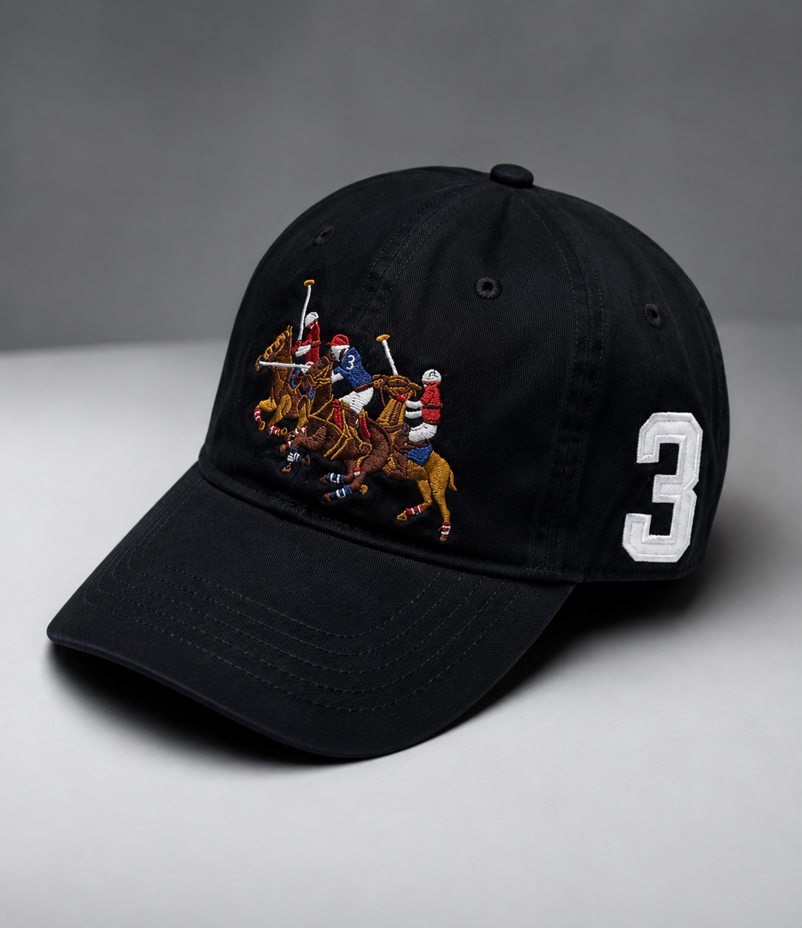 3 polo black