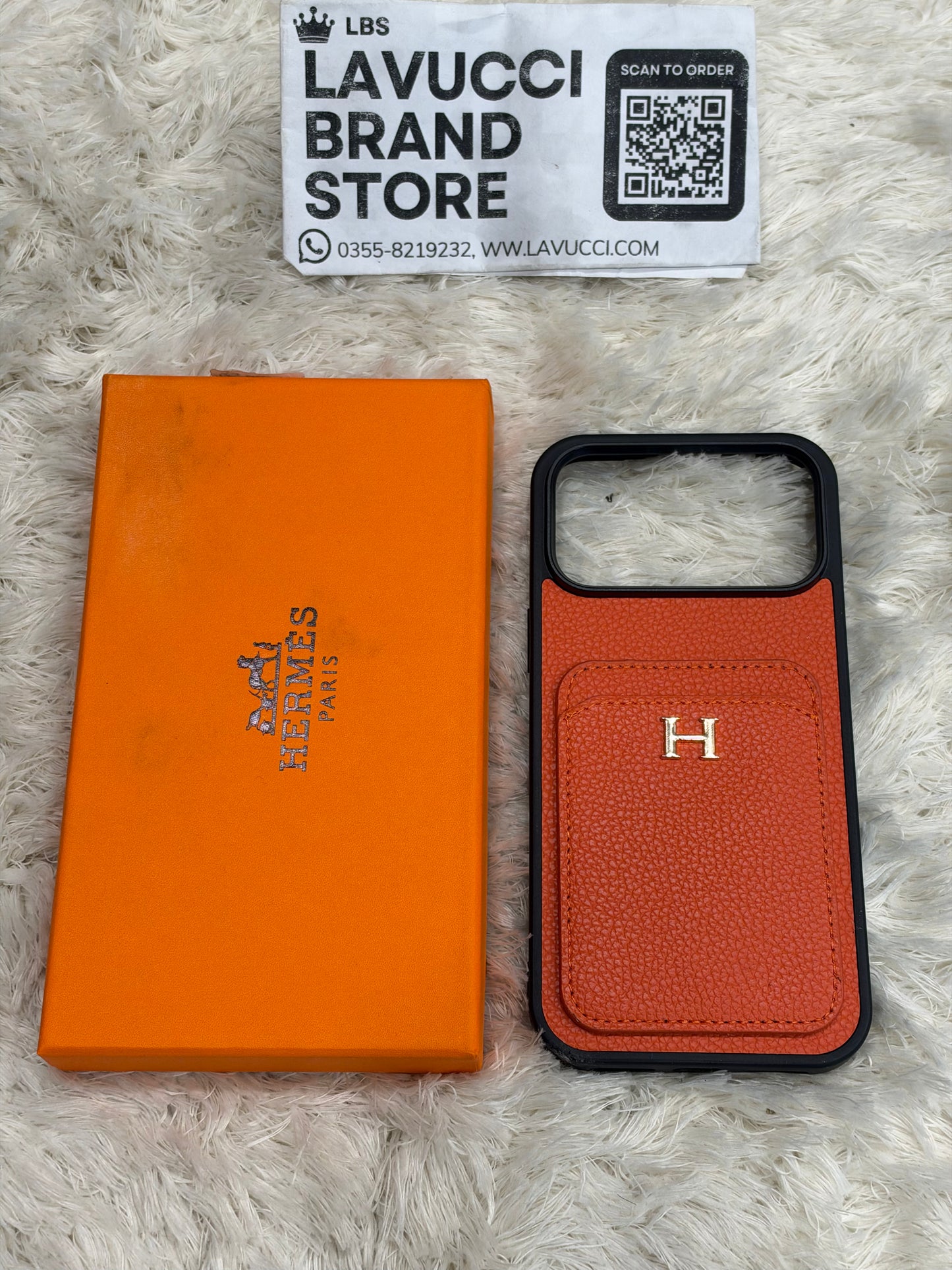 Hermes cover orange 17/18 pro max