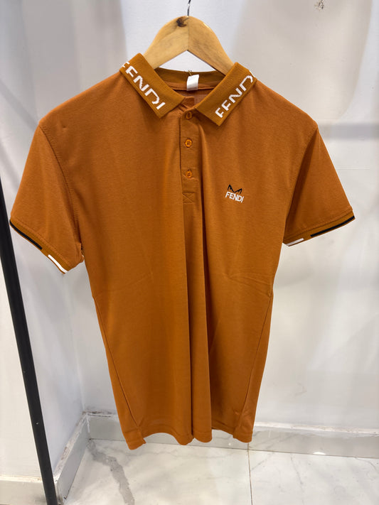 Fendi orange shirt