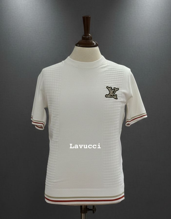 Lv white check