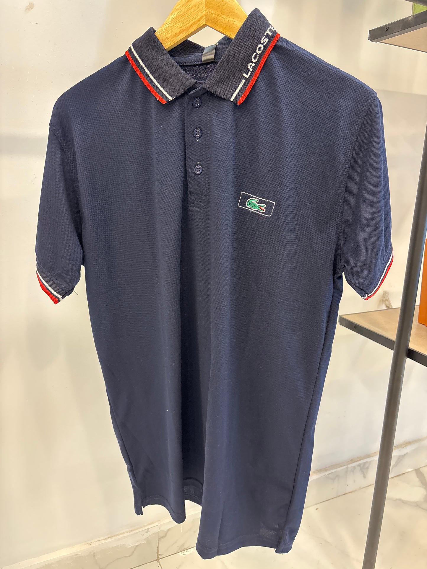 LS NY red shirt