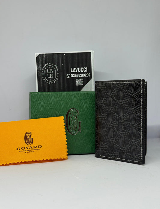 Goyard smart wallet black