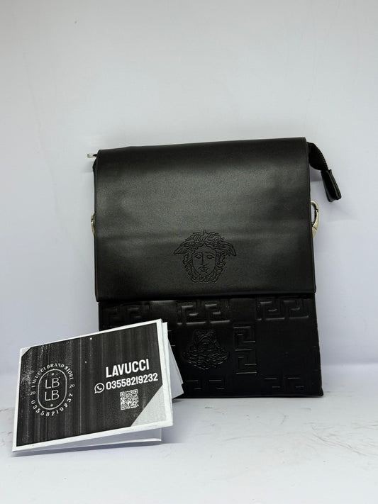 Versace print side bag