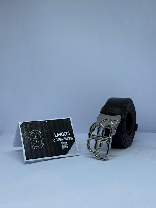 Balenciaga silver B1 belt