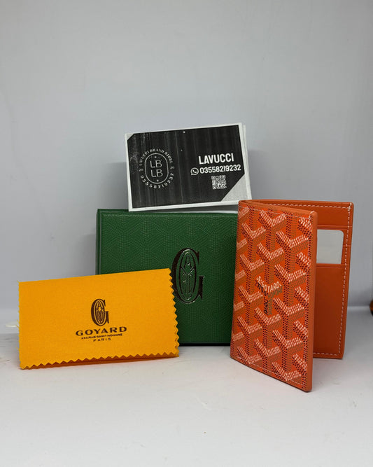 Goyard smart wallet orange