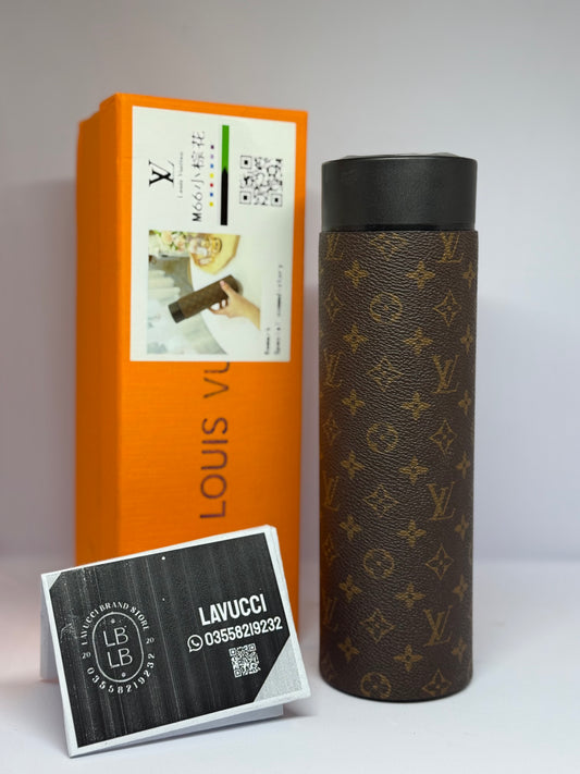 Lv small brown flower bottle