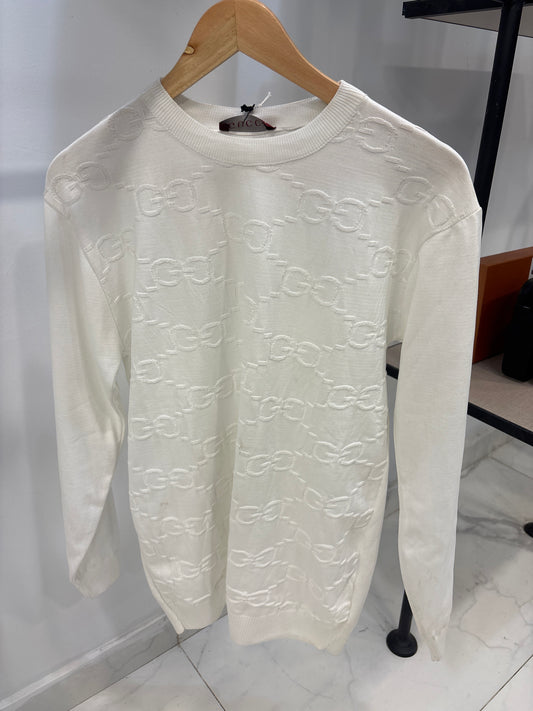Gucci sweatshirt white 1 g1