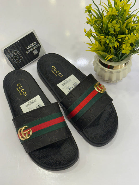 Gucci strip slipper