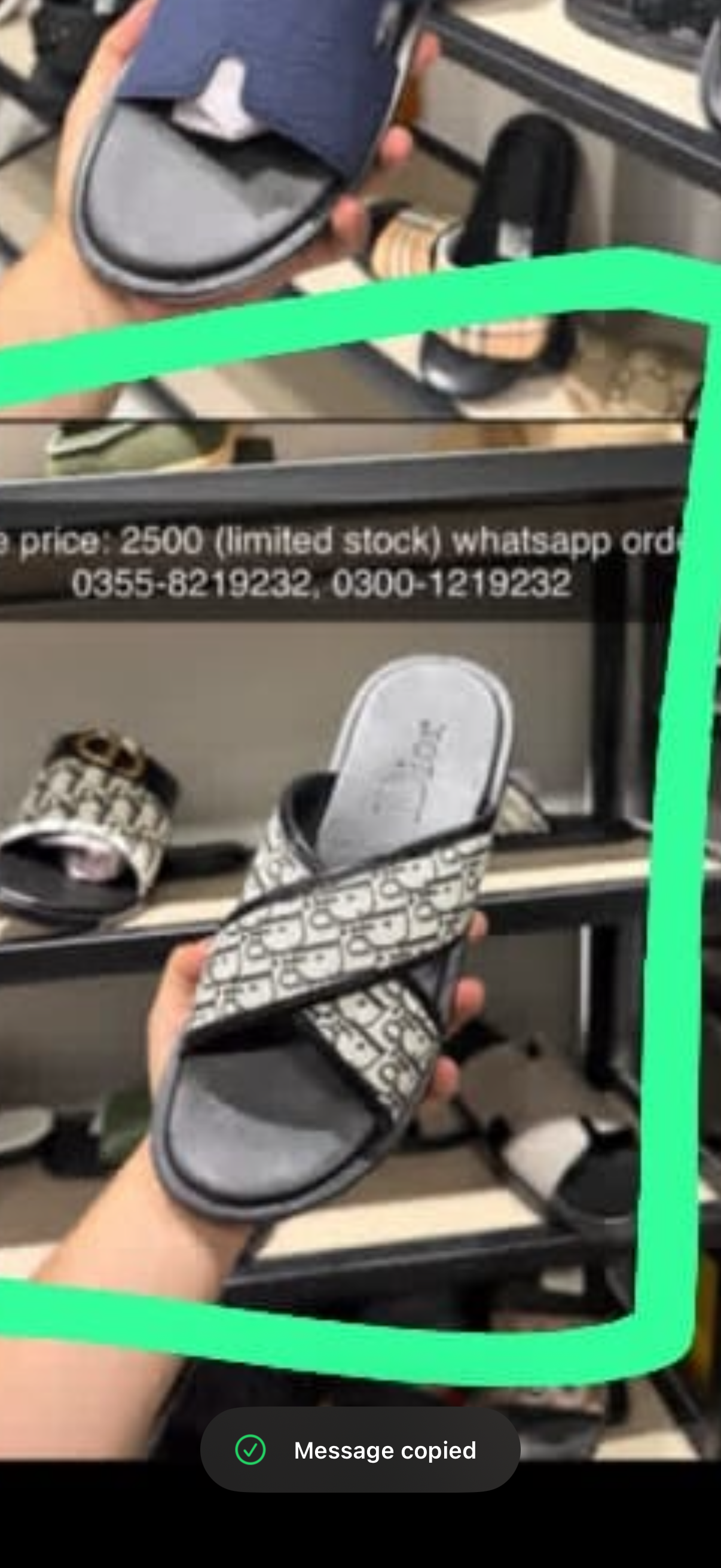 Dior slipper 1