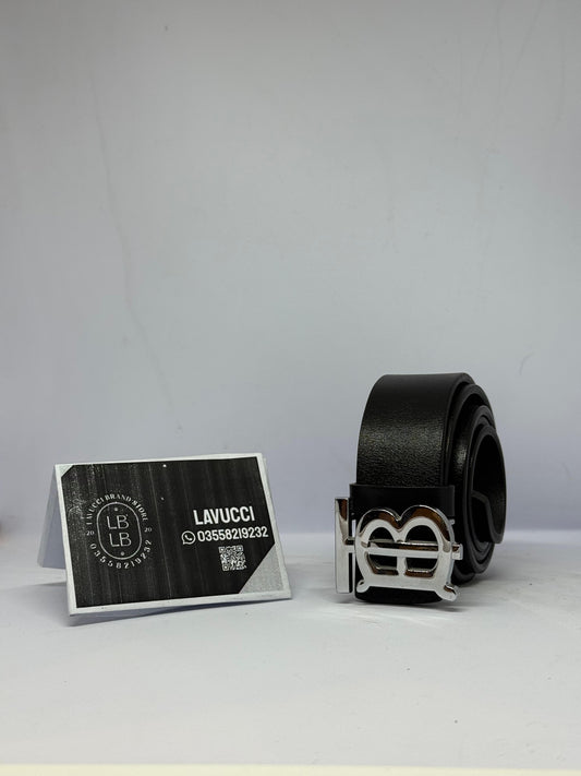 Burberry silver belt B3