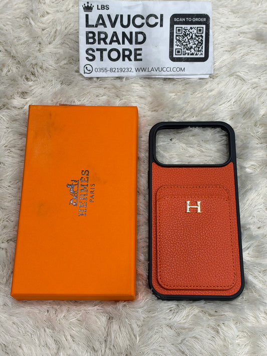 Hermes cover orange 17/18 pro max
