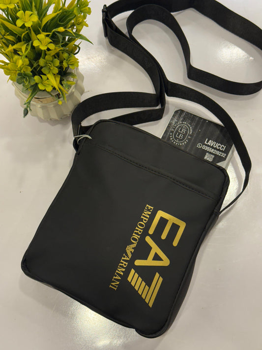 EA7- gold side bag