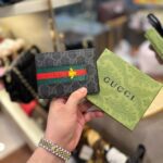 Gucci Black Bee Wallet