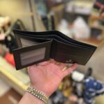 Gucci Black Shine Strip Green Wallet - Image 3