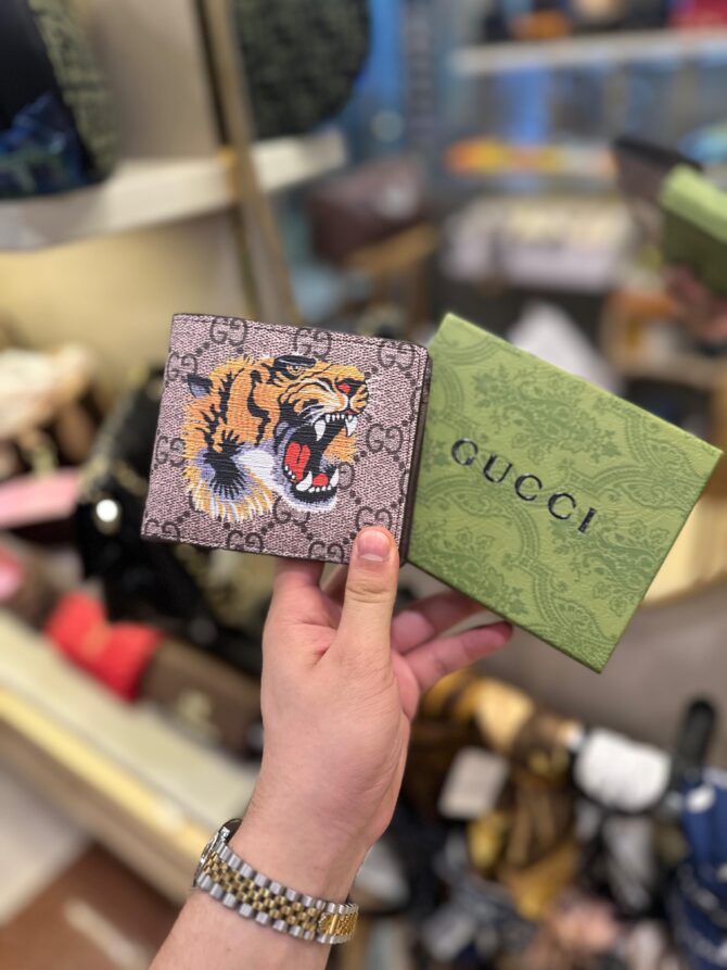 Gucci Skin Tiger Wallet