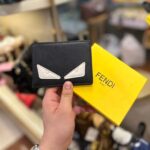 Fendi White Eyes Wallet