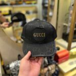 Gucci Black Logo Net Cap