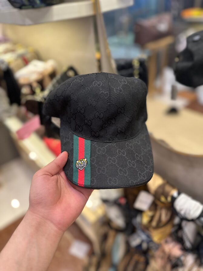 Gucci Black Tiger Cap