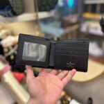 Lv Black Plaid Wallet - Image 2