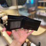 Lv Black Plaid Wallet - Image 3