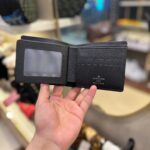 LV Black Flower Wallet - Image 2