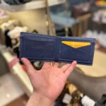 LV Blue Written Wallet - Image 2
