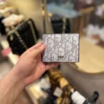 Dior White Leather Wallet - Image 2