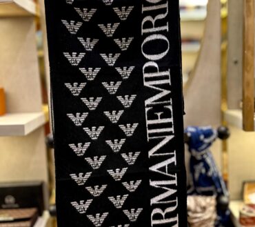 Armani Eagle Print Woolen Muffler