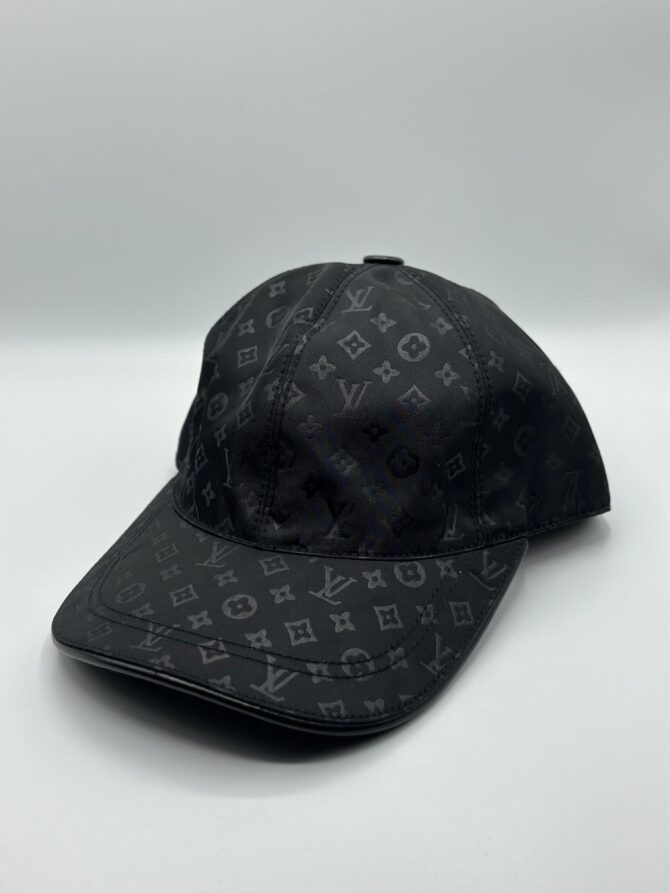 LV Black Embossed Cap