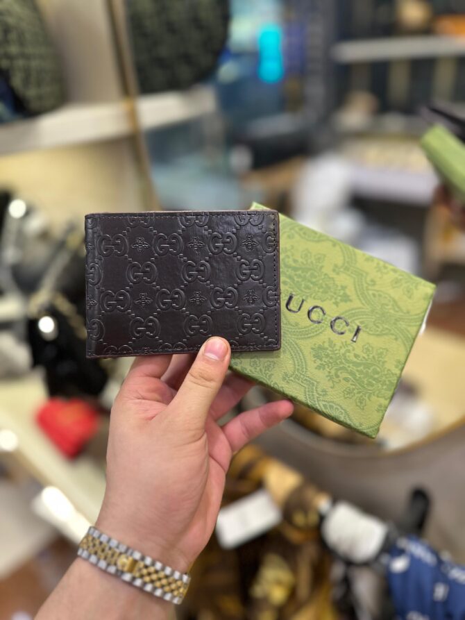 Gucci Coffee 847 Wallet