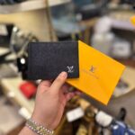 LV Black L-78 Wallet