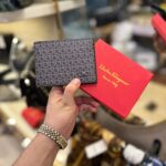 Ferragamo Black P-215 Wallet