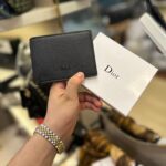 Dior Black Leather DR-15 Wallet