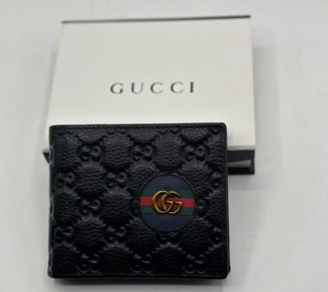 Gucci Leather 337A wallet