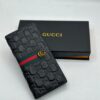 Gucci Leather Long 753C phone space wallet