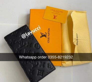 Lv 66601 leather long wallet