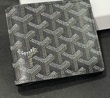 Goyard black wallet