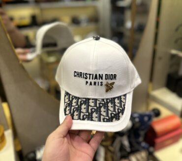 Dior white cap
