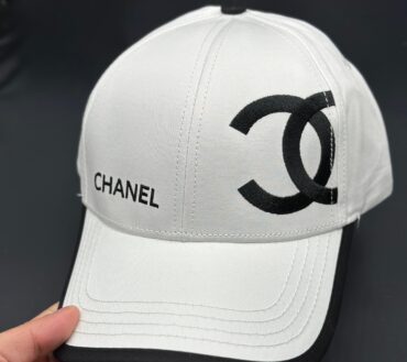 Chanel white cap
