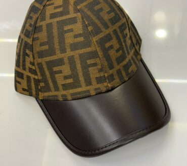Fendi Double Brown Cap