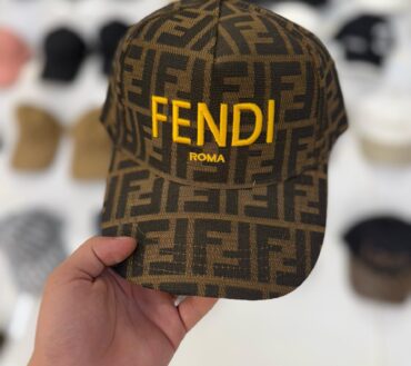Fendi Roma Brown Cap