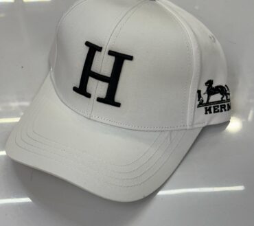 Hermes White Cap
