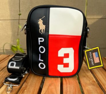 Polo 3 Black Side Bag