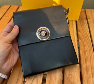 Versace MDS Black Side Bag