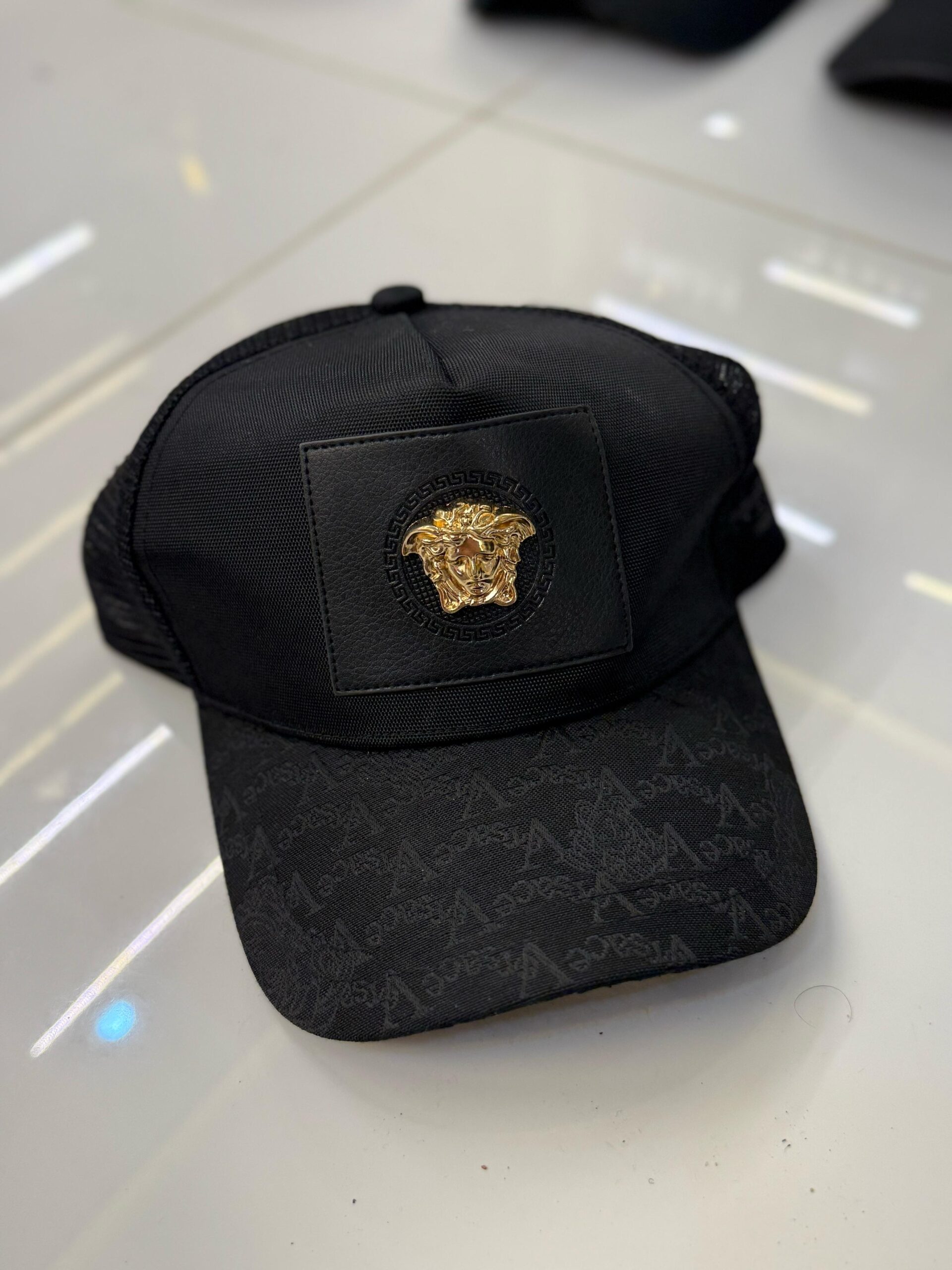 Versace V2 net cap 1 Versace V2 net cap