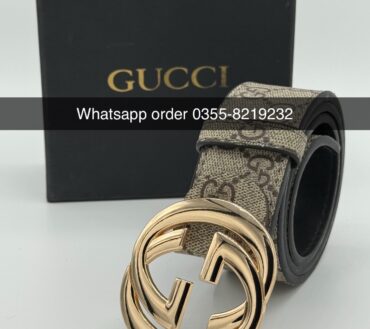 Gucci skin Gold belt