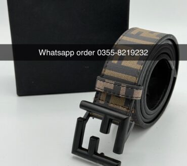 Fendi Black belt