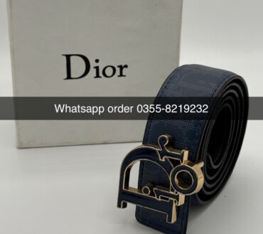 Dior Blue belt